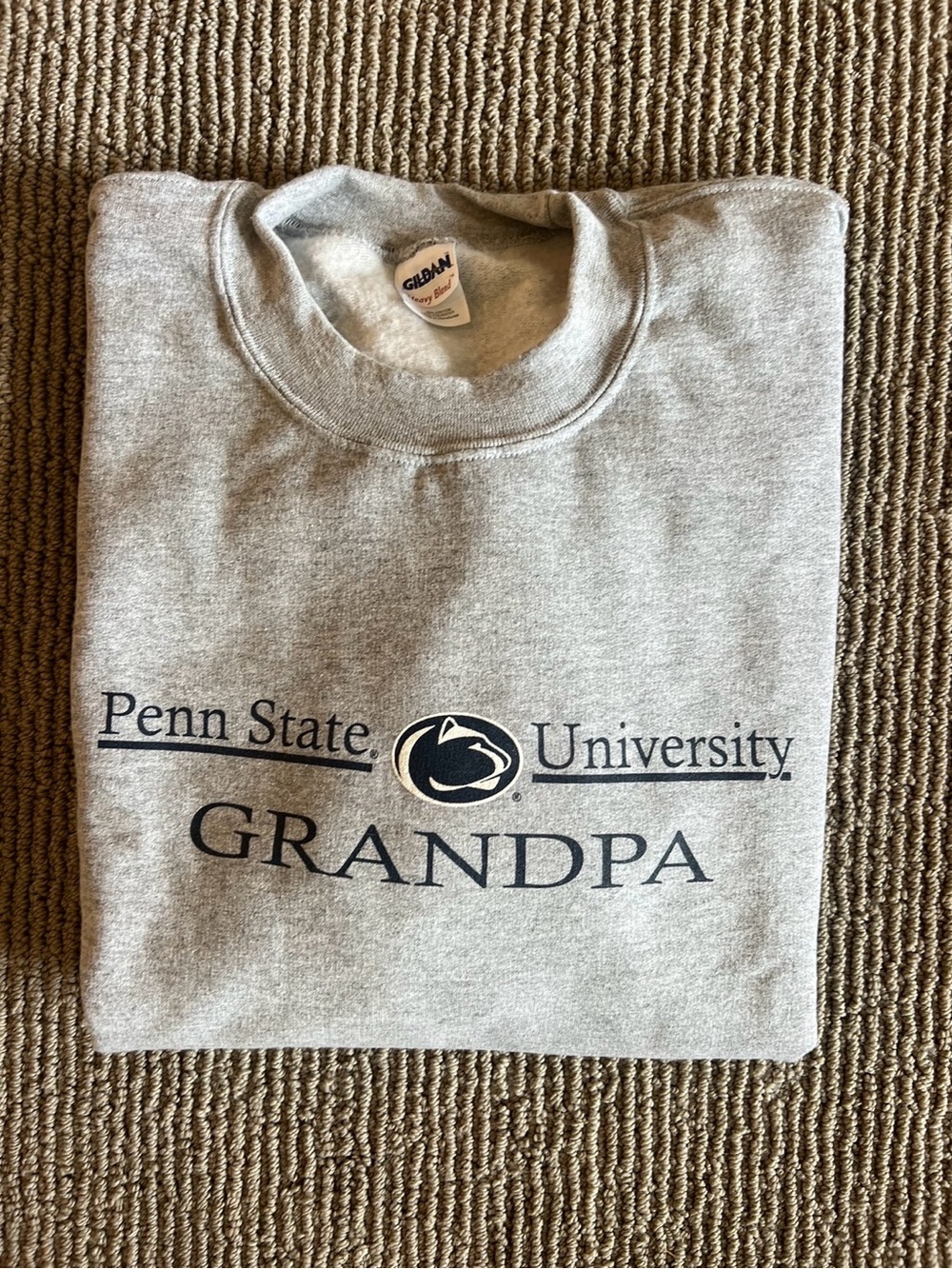 Penn State University "GRANDPA" Crewneck Sweatshirt